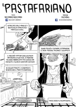  «Il pastafariano» Tav. 1 - Vito Antonio Baldassarro 