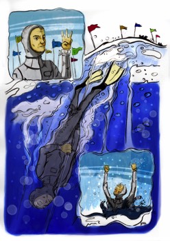  «L'apneista» - Aniello Caiazza 