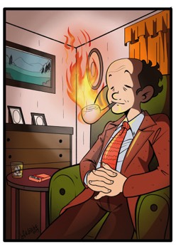  «La pipa» - Giulio Castello 